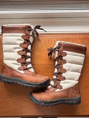 Timberland Women’s Mt. Hayes Waterproof Insulated Tall Boot. 6.5